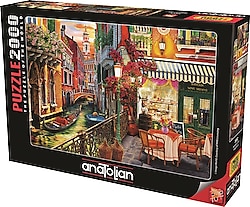 Anatolian Venetian Cafe Puzzle 2000 Parça 3952