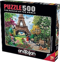 Anatolian Paris Baharı Puzzle 500 Parça 3627