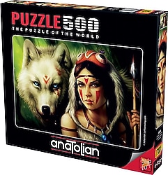 Anatolian Savaşçı Prenses Puzzle 500 Parça 3600