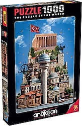 Anatolian Ankara 1000 Parça Puzzle 1207