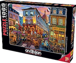 Anatolian Cafe Montmartre 1000 Parça Puzzle 1177