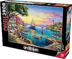 Anatolian Cennet Koyu 3000 Parça Puzzle 4936