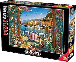 Anatolian Como Gölü Keyfi 4000 Parça Puzzle 5203