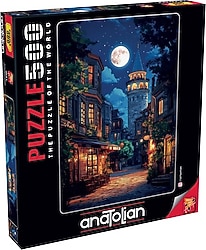 Anatolian Dolunayda Galata 500 Parça Puzzle 3643