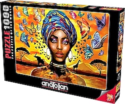 Anatolian Hoş Kadın Puzzle 1000 Parça 1087