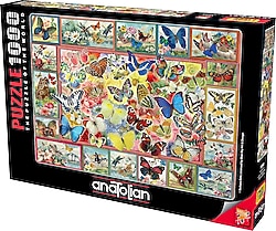 Anatolian Kelebekler Puzzle 1000 Parça 1094