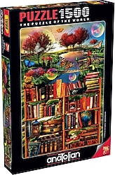 Anatolian Kitap Dünyası 1500 Parça Puzzle 4571
