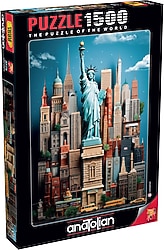 Anatolian New York 1500 Parça Puzzle 4578