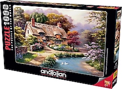 Anatolian Patikadaki Konak Puzzle 1000 Parça 1047