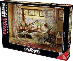 Anatolian Pencere Keyfi 1000 Parça Puzzle 1175