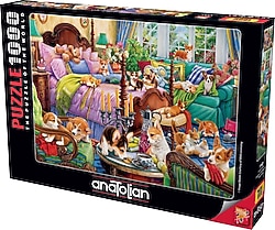 Anatolian Pijama Partisi 1000 Parça Puzzle 1143