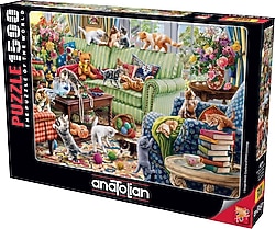 Anatolian Salondaki Yaramazlar 1500 Parça Puzzle 4575