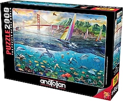 Anatolian San Francisco Köprüsü 2000 Parça Puzzle 3968