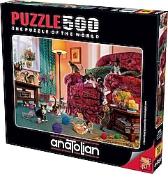 Anatolian Şımarık Kediler 500 Parça Puzzle 3632