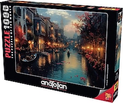 Anatolian Venedik'te Gece 1000 Parça Puzzle 1178