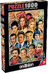 Anatolian Yeşilçam Yıldızları 1000 Parça Puzzle 1155
