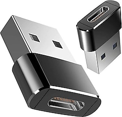 Alfais 4429 Siyah USB 3.0 to Type-C Dönüştürücü