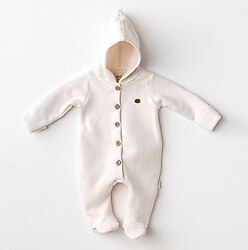 AndyWawa AC25153 Soft Patikli Bebek Tulumu