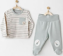 AndyWawa AC26009 Mummy S Snuggle Saurus 2'li Zıbın Takımı