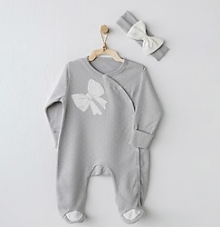 AndyWawa Baby Bow Bliss AC26254 Kız Bebek Tulum Takımı