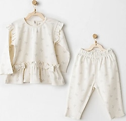 AndyWawa Baby Bow Bliss AC26256 2'li Bebek Takımı