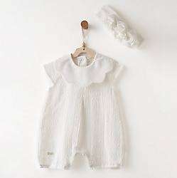 AndyWawa Baby Chic AC26641 Kız Bebek Tulum Takımı