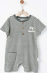AndyWawa Bamboo Striped AC26671 Bebek Tulumu