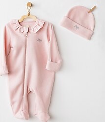 AndyWawa Casual AC26219 Şapkalı Bebek Tulum Takımı