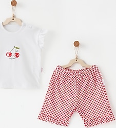 AndyWawa Cherry Chatty AC26685 2'li Kız Bebek Takımı