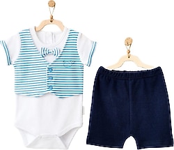 AndyWawa Cute Whale AC21554R 2'li Erkek Bebek Takımı