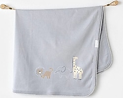 AndyWawa Little King AC25808 85x90 cm Müslin Bebek Battaniyesi