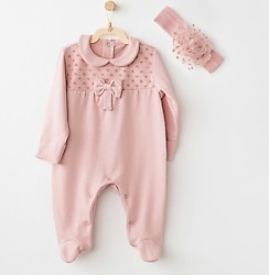 AndyWawa Little Leopard AC26242 Kız Bebek Tulumu