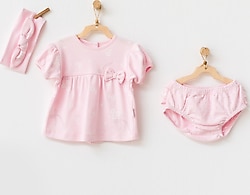 AndyWawa Milly Ballet AC21799R 3'lü Kız Bebek Takımı