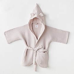 AndyWawa Muslin Home AC25882 Bebek Bornoz