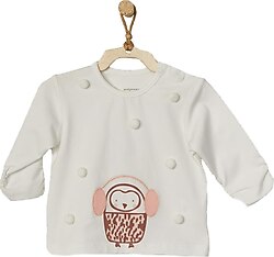 AndyWawa Penguen Kabartmalı AC22366 Kız Bebek Tişört