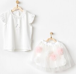 AndyWawa Petit Love AC24503 2'li Kız Bebek Takımı