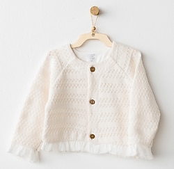 AndyWawa Wawa Exclusive AC26137 Kız Bebek Hırka