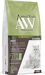 Animal World Kuzu Etli 1.5 Yetişkin Kedi Maması
