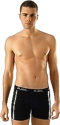 Anıt 1120 Şeritli Likralı Erkek Boxer