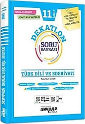 Ankara Yayıncılık 11. Sınıf Dekatlon Türk Dili ve Edebiyatı Soru Bankası