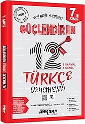 Ankara Yayıncılık 7. Sınıf Türkçe 12'li Güçlendiren Deneme