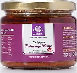 Ankazen Ev Yapımı Patlıcan Ezme 250 gr