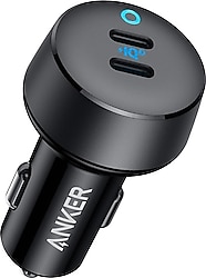Anker PowerDrive III Duo A2724 20 W Type-C Hızlı Araç Şarj Aleti