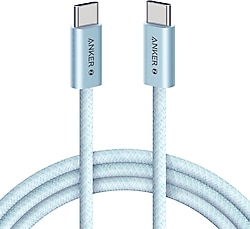 Anker Zolo A8060 1 m Mavi Type-C to Type-C Hızlı Şarj Kablosu