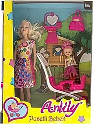 Anlily 2'li Pusetli Bebek 02405