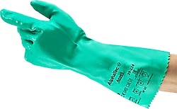 Ansell Alphatec 39-124 Kimyasal ve Sıvı Korumalı İş Eldiveni