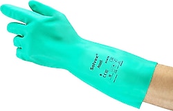 Ansell Solvex 37-675 Kimyasal Korumalı Antistatik İş Eldiveni