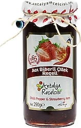 Antalya Reçelcisi Acı Biberli Çilek Reçeli 290 gr