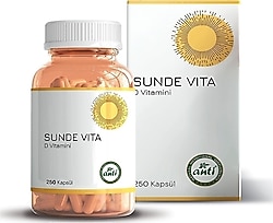 Anti Sunde Vita D3 1000 IU 250 Kapsül