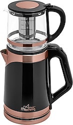 Any Morning DE23203SX 1500 W Cam Demlikli Çay Makinesi